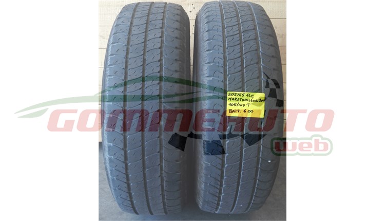 COP. 205/65R016C Goodyear MARATHON 107/105T (Batt.6.0mm)