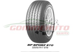 COP. 225/60HR17 DUNLOP SP-270 99H